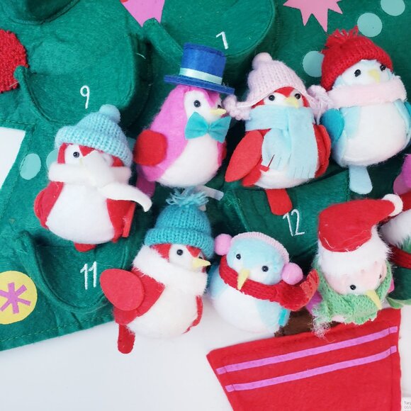 Wondershop Featherly Friends Bird Christmas Tree 12 Day Advent Calendar - Picture 2 of 4